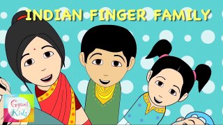 The Finger Family (Indian Family) Nursery Rhyme  Cartoon Animation Songs For Children