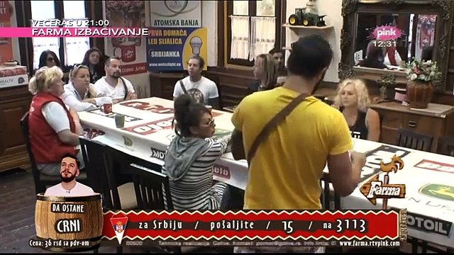 Oduzet ceo nedeljni honorar učesniku Farme - Farma 9.9.2016.