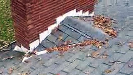 Chimney Leak Repair, Roof Cricket Step Flashing