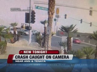 CAUGHT ON CAMERA: Construction vehicle plows through intersection