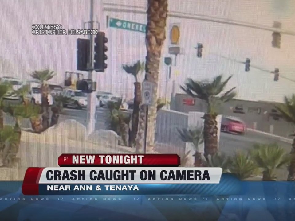 CAUGHT ON CAMERA: Construction vehicle plows through intersection