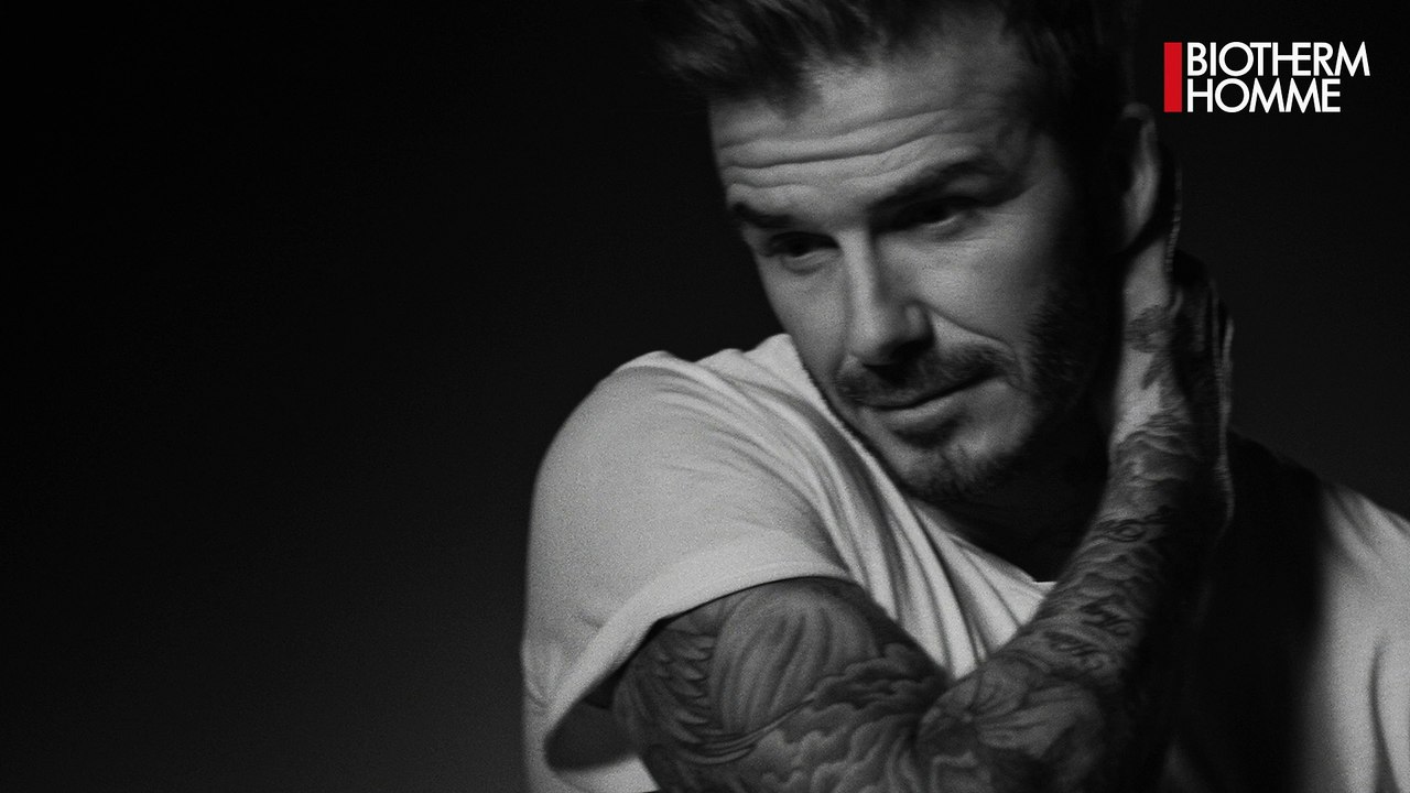 David Beckham, nouvel ambassadeur Biotherm Homme