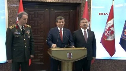 Davutoğlu; Operasyon Kararlarında Omuz Omuza Çalıştık
