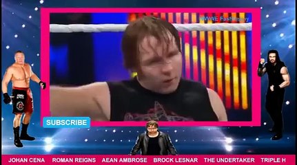 FULL MATCH - Roman Reigns Vs Dean Ambrose Vs Brock Lesnar - March 2016 -