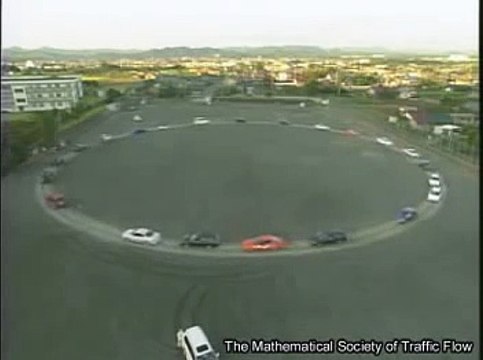 Comment un embouteillage se crée si facilement sur la route ?