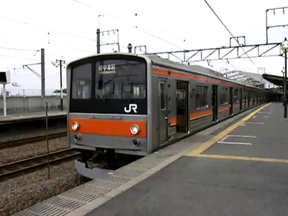 武蔵野線２０５系５０００番台　新座駅発車