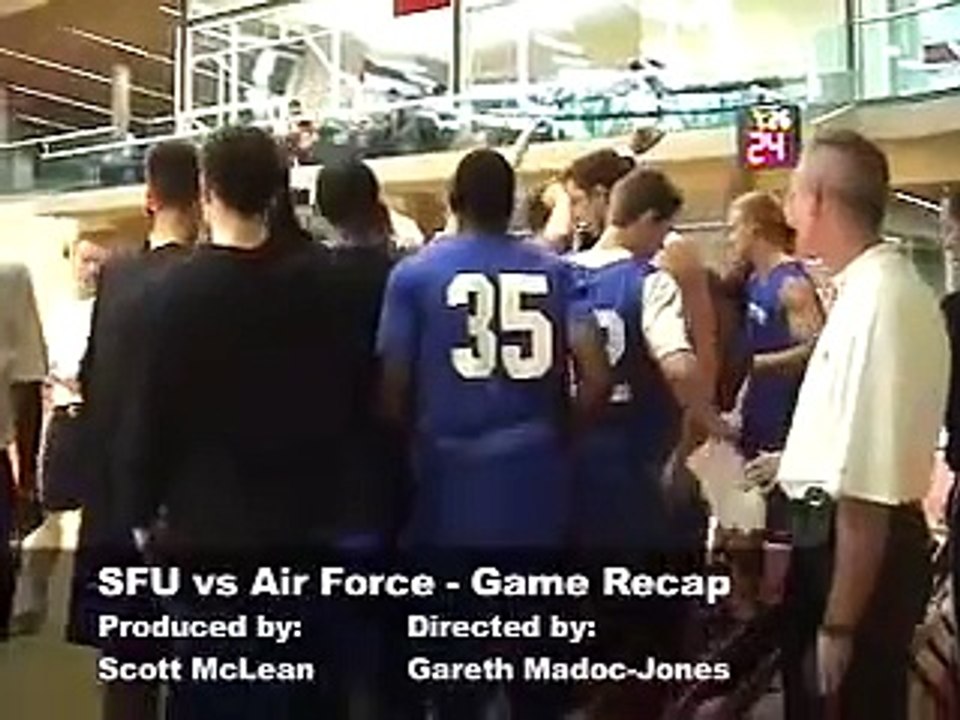 SFU Clan vs. Air Force Falcons Mens Basketball