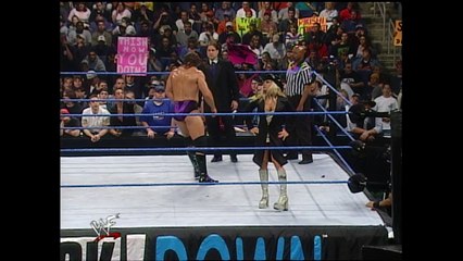 Val Venis (w/ Trish Stratus) vs. Rikishi