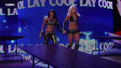 Michelle McCool and Layla vs. Beth Phoenix and Natalya