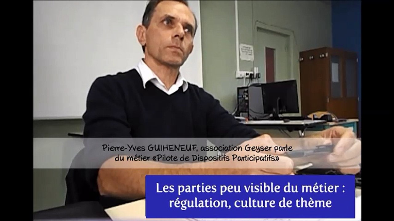 Les parties peu visible du métier de "Pilote de Dispositifs Participatifs"