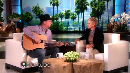Garth Brooks "Mom" performs live on The Ellen Show Man Against Machine