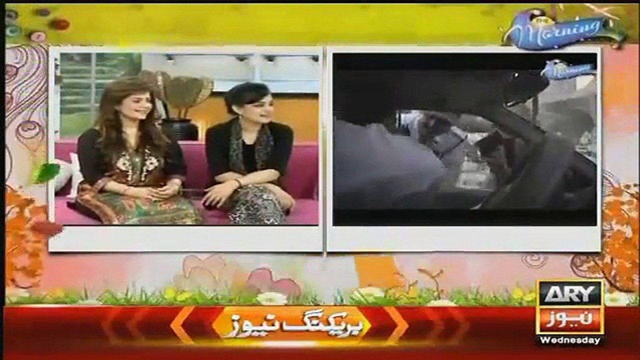 Mathira on road to control Traffic in Karachi