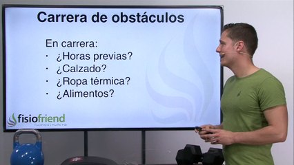 Carrera de obstáculos- Prepárate para la carrera