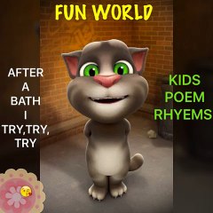 After A Bath I Try Try Try Nursery Rhymes for Children