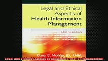 READ book  Legal and Ethical Aspects of Health Information Management Online Free