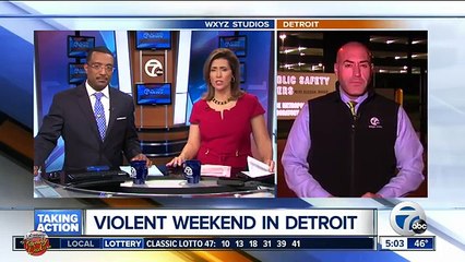 Violent weekend in Detroit with 21 people reported shot