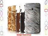 Coque de Stuff4 / Coque pour Nokia Lumia 1320 / Pack (9 Pcs) / Motif Fourrure Animale Collection