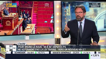 Loi Travail: "On est en train de s'acheminer vers un 49-3", Frédéric Lefebvre - 09/05