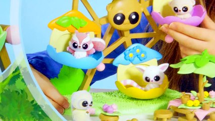Yoohoo & Friends Animal Ferris Wheel Festive Park Playset Shopkins Season 3 Blind Bag Toy