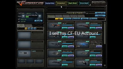 Buy Sell Accounts - [CF-EU] Selling my CF-EU Account !!!! [1st LT]
