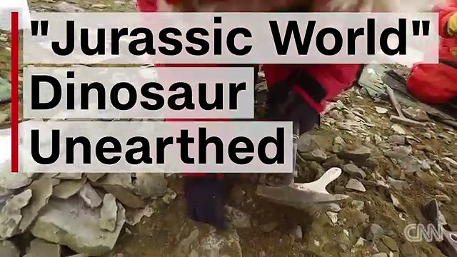 'Jurassic World' dinosaur unearthed