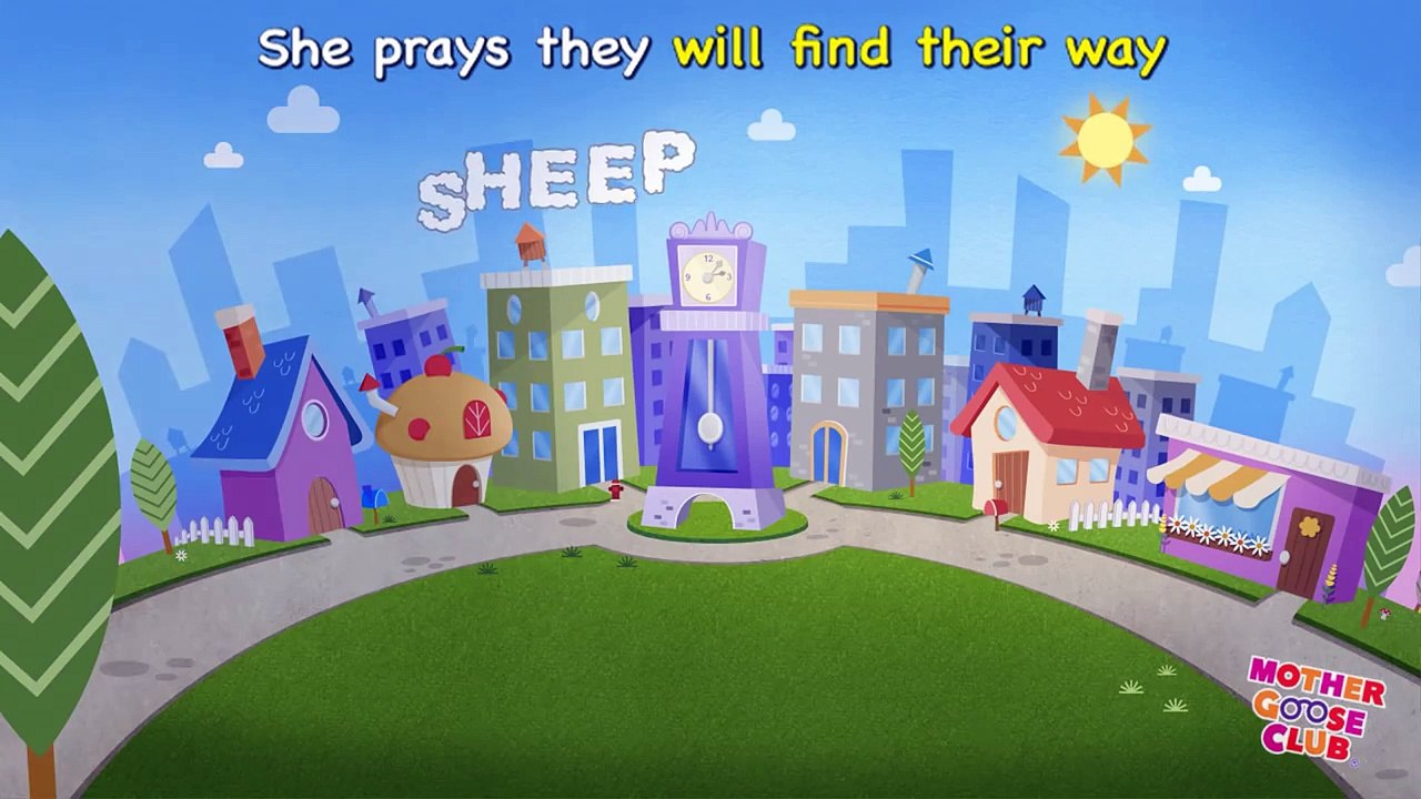 Little Bo Peep Animated Mother Goose Club Rhymes for Kids