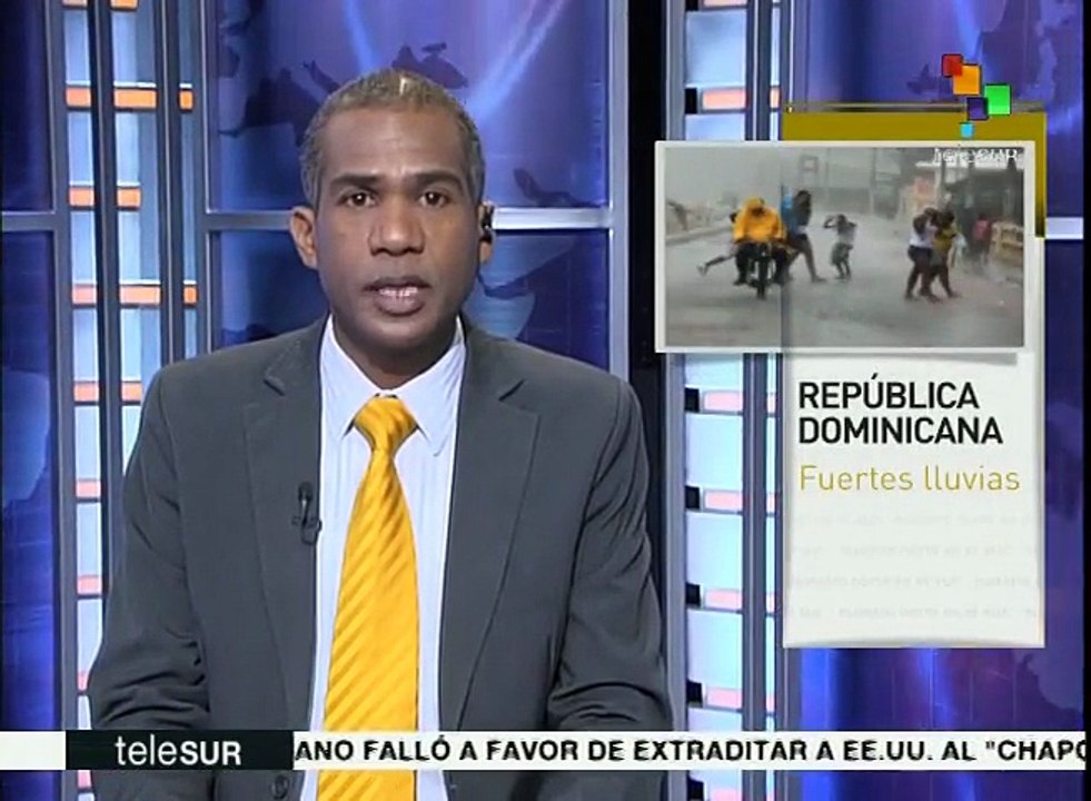 Intensas lluvias causan graves daños en República Dominicana