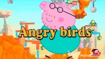 Peppa pig se disfraza de los angry birds Videos para niños en Español Varios Personajes