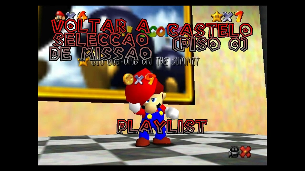 Vamos Jogar Super Mario 64 pt1: Aqui vamos nós!!!