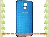 Couverture Back Cover Azul Bleu Original Samsung Galaxy S5 i9600 SM-G900H