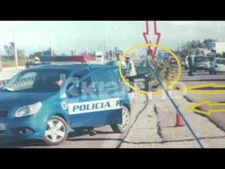 POLICIA KERKOI MBYLLJEN E KALIMIT KU NDODHI AKSIDENTI