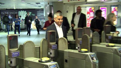 Sadiq Khan On First Day As London Mayor