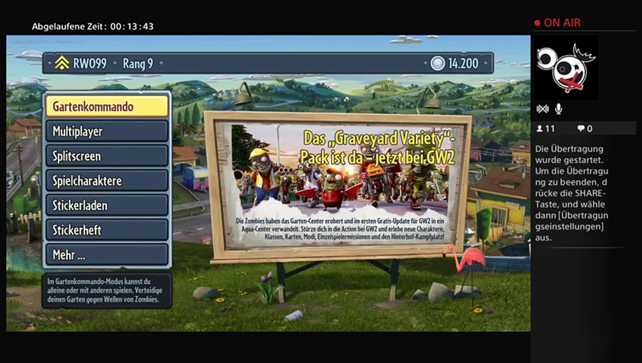 PS4-Live-Übertragung von RWO99 (2)
