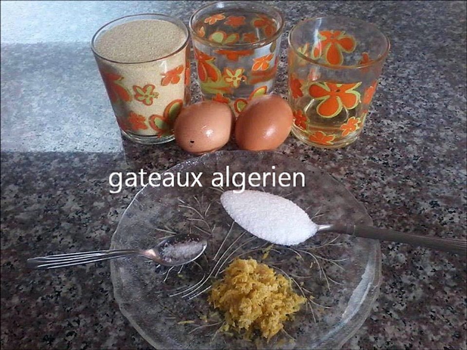 gateaux algerien