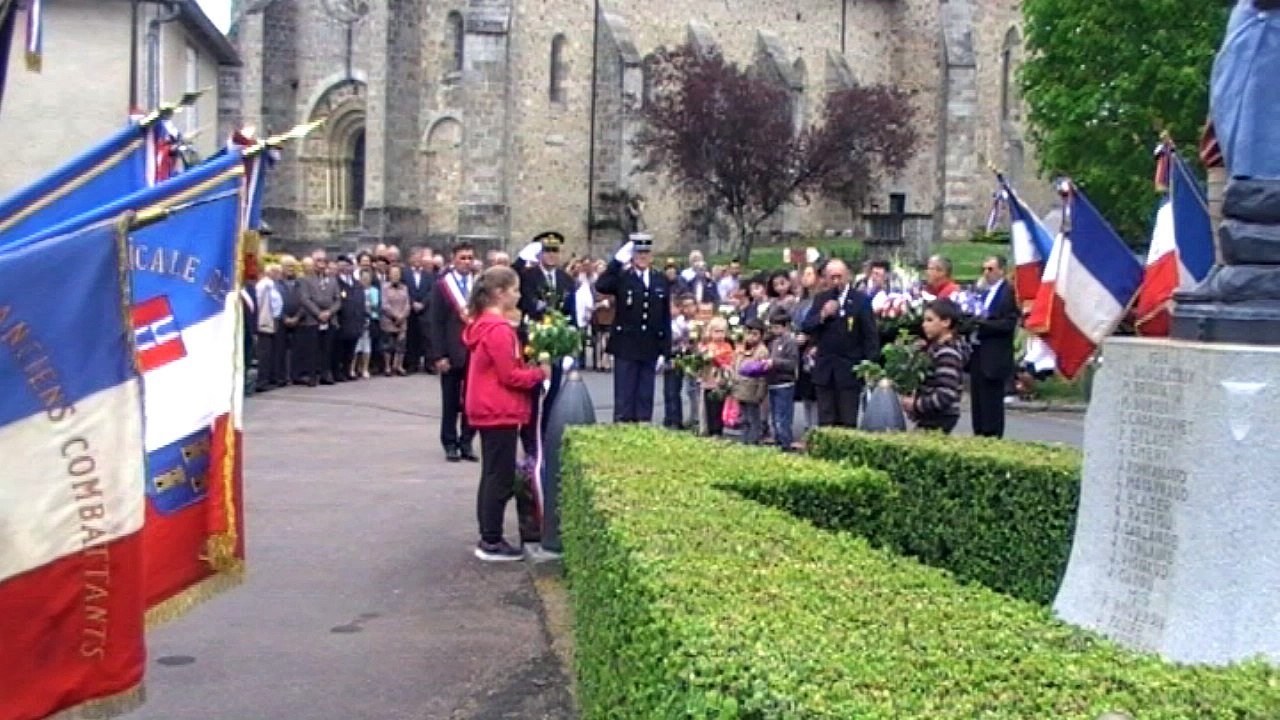 Cérémonie du 8 mai Bussière-Badil