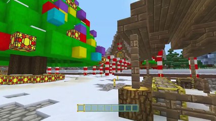 Minecraft Christmas Village Showcase