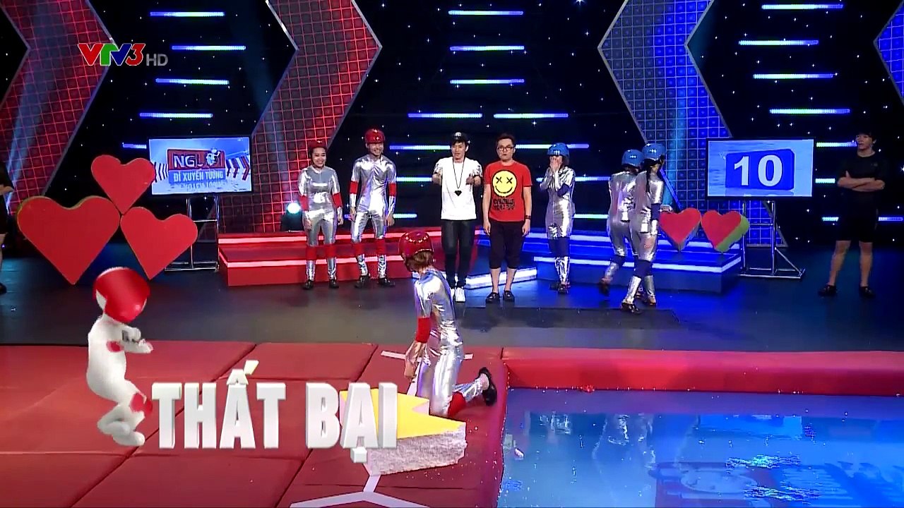 NGƯỜI ĐI XUYÊN TƯỜNG: TẬP 8 (13/2/2015) – NHÂY NHOI VS ĐIẾC KHÔNG SỢ S�