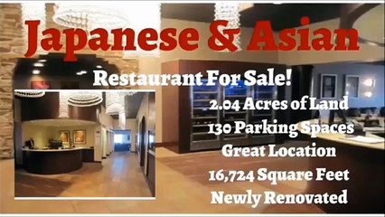 Beautiful Restaurant for sale includes land