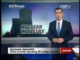 China currently operating 20 nuclear reactors