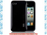 Case-Mate Pop Coque de protection pour iPhone 4 Noir / Gris