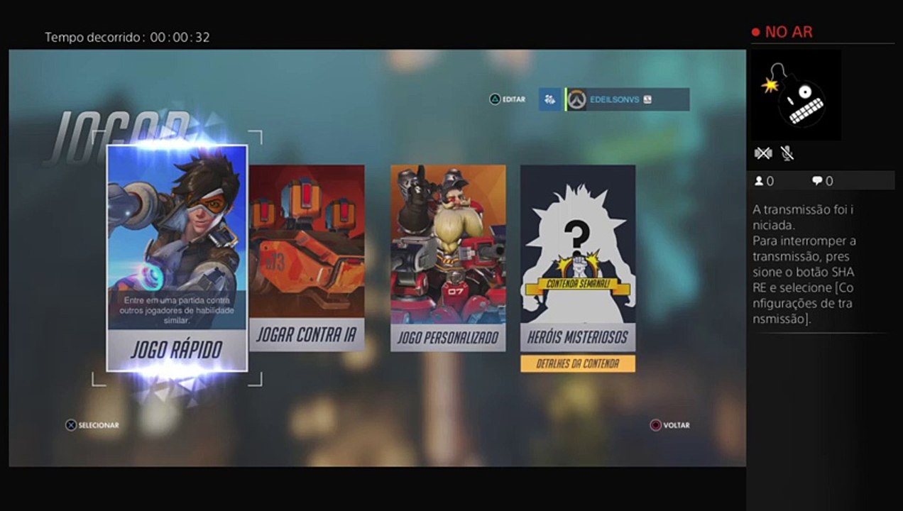Transmissão ao vivo do PS4 (2)