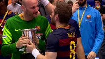 FCB Handbol: Daniel Saric se despide con la Copa del Rey