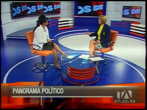 Loudes Tibán y su precandidatura a la presidencia del Ecuador.