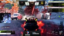 ESWC 2016 COD - 1/2 Finals Splyce vs Rise Gaming Game 3 & 4 & 5 (FR)