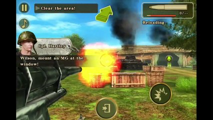 Brother In Arms 2 Global Front iPhone Gameplay Walkthrough Mission 8 HD