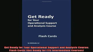 READ book  Get Ready for Your Operational Support and Analysis Course Flash Cards Get Ready for Full EBook