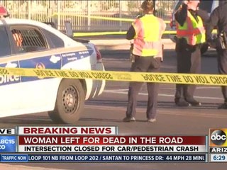 Woman hit and killed in Phoenix