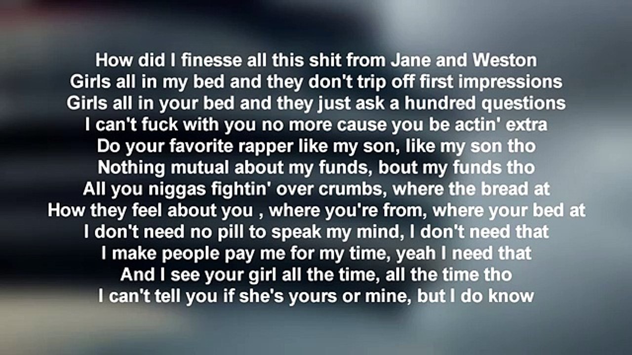 Drake - Still Here  Views Album (Lyrics parole) 2016