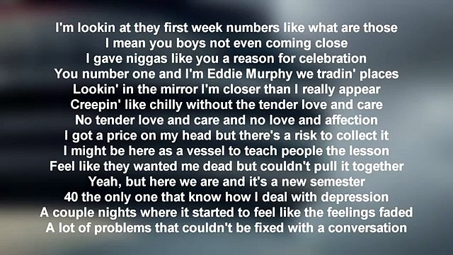 Drake - Weston Road Flows Views Album (Lyrics parole) 2016