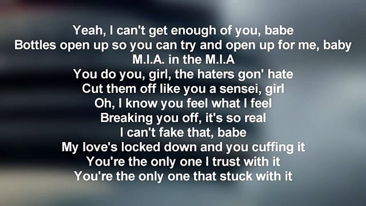 Drake - With You feat. PARTYNEXTDOOR  Views Album (Lyrics parole) 2016